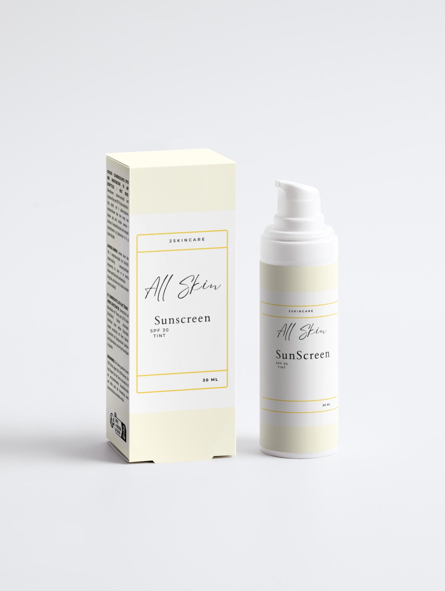 Sunscreen SPF30 with tint
